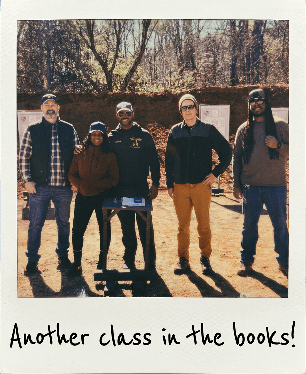 Solotactix students and instructor after a Handgun I class